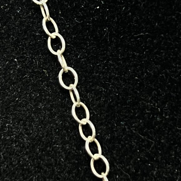 Barse Sterling Silver Cable Chain Necklace With Silver/Gold Tone Pendant (3697) - Picture 6 of 7